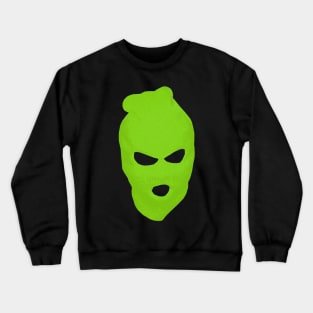 BLANK FACE GREEN Crewneck Sweatshirt